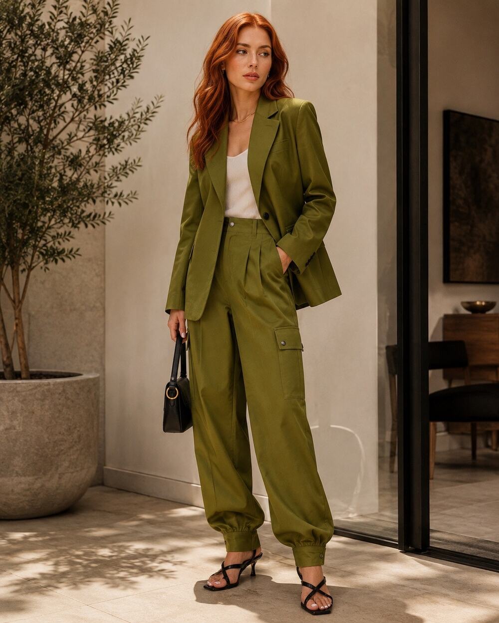Lita by Ciara | Relaxed Paperbag Cargo Set